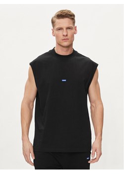 Hugo Tank top Navertz 50509773 Czarny Regular Fit ze sklepu MODIVO w kategorii T-shirty męskie - zdjęcie 182598382