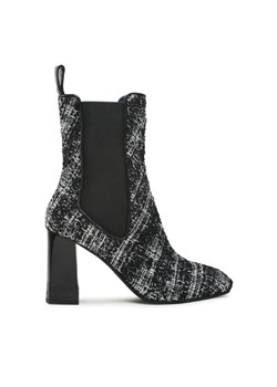 Pollini Botki SA24108G1HTN100A Czarny ze sklepu MODIVO w kategorii Botki - zdjęcie 182598651