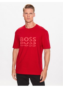 Boss T-Shirt 50495876 Czerwony Regular Fit ze sklepu MODIVO w kategorii T-shirty męskie - zdjęcie 182598703