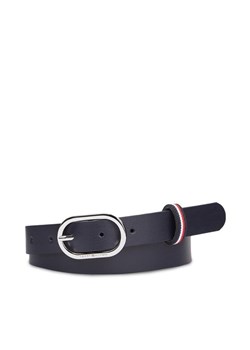 Tommy Hilfiger Pasek Damski Chic 2.5 Corp AW0AW16169 Granatowy ze sklepu MODIVO w kategorii Paski damskie - zdjęcie 182598740