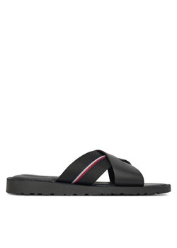 Tommy Hilfiger Klapki FM0FM05415 Czarny ze sklepu MODIVO w kategorii Klapki męskie - zdjęcie 182598743