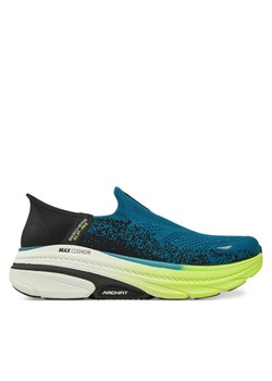 Skechers Sneakersy 220565/BLBK Niebieski ze sklepu MODIVO w kategorii Buty sportowe męskie - zdjęcie 182598744