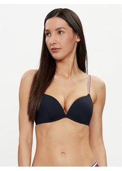 Tommy Hilfiger Góra od bikini UW0UW05372 Granatowy ze sklepu MODIVO w kategorii Stroje kąpielowe - zdjęcie 182598763