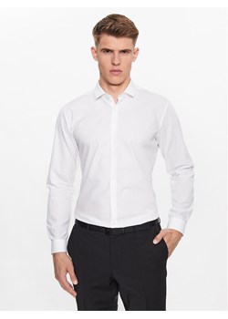 Hugo Koszula Erondo 50389769 Biały Extra Slim Fit ze sklepu MODIVO w kategorii Koszule męskie - zdjęcie 182598821