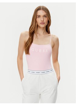 Guess Body O5RM11 KBBU1 Beżowy ze sklepu MODIVO w kategorii Bluzki damskie - zdjęcie 182598830