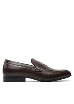 Calvin Klein Lordsy Moccasin HM0HM01541 Brązowy ze sklepu MODIVO w kategorii Półbuty męskie - zdjęcie 182598840