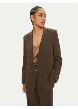 ViCOLO Marynarka TB1561 Brązowy Regular Fit ze sklepu MODIVO w kategorii Marynarki damskie - zdjęcie 182598973