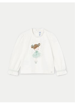 Mayoral Bluzka 2048 Écru Regular Fit ze sklepu MODIVO w kategorii Bluzy i swetry - zdjęcie 182599101