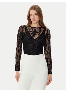 Morgan Bluzka 242-TENDRE Czarny Slim Fit ze sklepu MODIVO w kategorii Bluzki damskie - zdjęcie 182599273