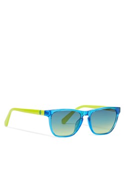 Guess Okulary przeciwsłoneczne GU00129 Granatowy ze sklepu MODIVO w kategorii Okulary przeciwsłoneczne męskie - zdjęcie 182599361