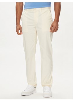 Tommy Hilfiger Chinosy Denton MW0MW25964 Écru Straight Fit ze sklepu MODIVO w kategorii Spodnie męskie - zdjęcie 182599482