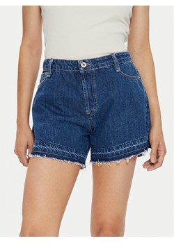 Please Szorty jeansowe D0KHEH0NPF Granatowy Relaxed Fit ze sklepu MODIVO w kategorii Szorty - zdjęcie 182599514