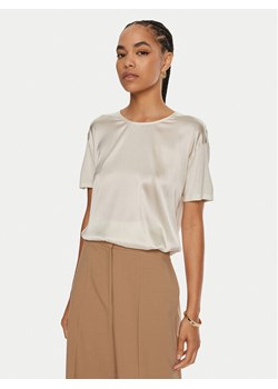 Boss T-Shirt Esandy 50457656 Écru Relaxed Fit - id: 0000301735229 - marki BOSS HUGO BOSS - 182599530 Boss T-Shirt Esandy 50457656 Écru Relaxed Fit ze sklepu MODIVO w kategorii Bluzki damskie - zdjęcie 182599530