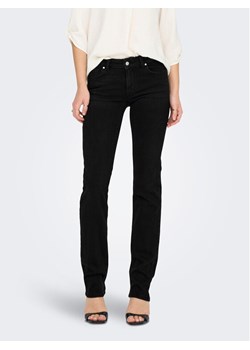 ONLY Jeansy 15252221 Czarny Straight Fit ze sklepu MODIVO w kategorii Jeansy damskie - zdjęcie 182599541