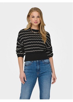 ONLY Sweter Asa 15310527 Czarny Regular Fit ze sklepu MODIVO w kategorii Swetry damskie - zdjęcie 182599623