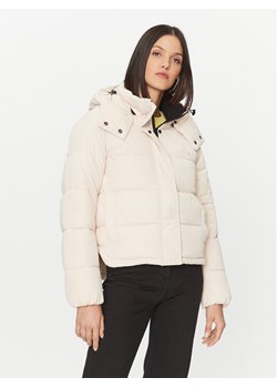 Calvin Klein Jeans Kurtka zimowa J20J221377 Écru Regular Fit ze sklepu MODIVO w kategorii Kurtki damskie - zdjęcie 182599662