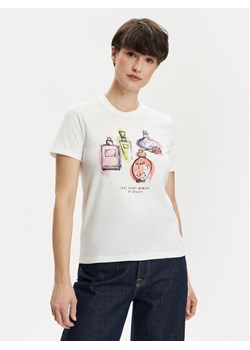 ONLY T-Shirt Pretty 15316596 Biały Regular Fit ze sklepu MODIVO w kategorii Bluzki damskie - zdjęcie 182599692