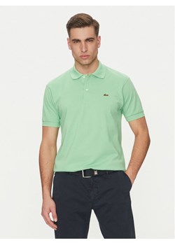 Lacoste Polo L1212 Zielony Regular Fit ze sklepu MODIVO w kategorii T-shirty męskie - zdjęcie 182599804