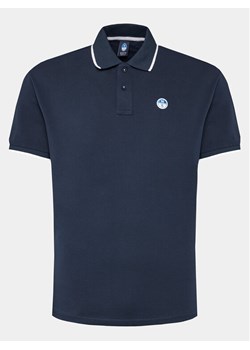 North Sails Polo 692452 Granatowy Regular Fit ze sklepu MODIVO w kategorii T-shirty męskie - zdjęcie 182599814