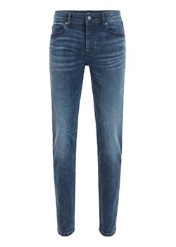 Boss Jeansy Tapered Fit Taber Bc-P Sway 50433145 Granatowy Tapered Fit ze sklepu MODIVO w kategorii Jeansy męskie - zdjęcie 182599821