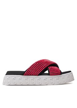 Liu Jo Klapki Lovely Sandal 02 BA4133 TX421 Różowy ze sklepu MODIVO w kategorii Klapki damskie - zdjęcie 182599902