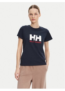 Helly Hansen T-Shirt Logo 54593 Granatowy Regular Fit ze sklepu MODIVO w kategorii Bluzki damskie - zdjęcie 182599932