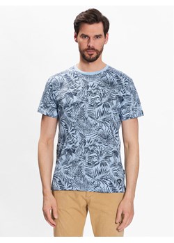 INDICODE T-Shirt Palme 40-935 Niebieski Regular Fit ze sklepu MODIVO w kategorii T-shirty męskie - zdjęcie 182599973