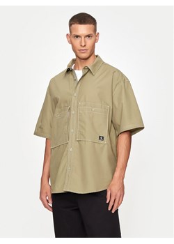 Converse Koszula M Wordmark Utility Shirt 10026433-A02 Khaki Regular Fit ze sklepu MODIVO w kategorii Koszule męskie - zdjęcie 182599982