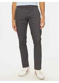 U.S. Polo Assn. Chinosy MUP3346 Szary Slim Fit ze sklepu MODIVO w kategorii Spodnie męskie - zdjęcie 182600131