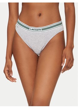 Lacoste Stringi 8F5198 Szary ze sklepu MODIVO w kategorii Majtki damskie - zdjęcie 182600172