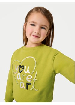 Mayoral Bluza 4479 Żółty Regular Fit ze sklepu MODIVO w kategorii Bluzy dziewczęce - zdjęcie 182600204