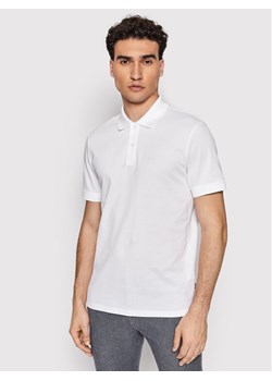Boss Polo Pallas 50468362 Biały Regular Fit ze sklepu MODIVO w kategorii T-shirty męskie - zdjęcie 182600231