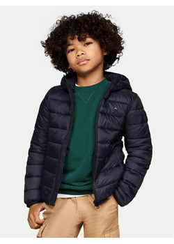Tommy Hilfiger Kurtka puchowa KS0KS00584 D Granatowy Regular Fit ze sklepu MODIVO w kategorii Kurtki chłopięce - zdjęcie 182600251