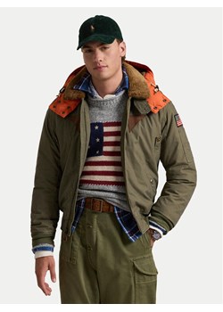 Polo Ralph Lauren Kurtka bomber 710945493001 Zielony Regular Fit ze sklepu MODIVO w kategorii Kurtki męskie - zdjęcie 182600260