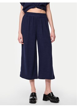 Pieces Kuloty Vinsty 17124361 Granatowy Wide Leg ze sklepu MODIVO w kategorii Spodnie damskie - zdjęcie 182600352