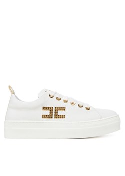Elisabetta Franchi Sneakersy F4-A9E-0241 S Biały ze sklepu MODIVO w kategorii Buty sportowe dziecięce - zdjęcie 182600361