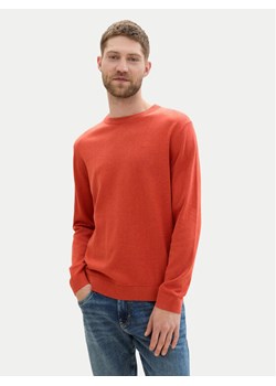 Tom Tailor Sweter 1039810 Pomarańczowy Regular Fit ze sklepu MODIVO w kategorii Swetry męskie - zdjęcie 182600411