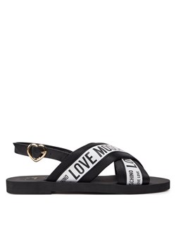 LOVE MOSCHINO Sandały JA16412G0IIX210A Biały ze sklepu MODIVO w kategorii Sandały damskie - zdjęcie 182600470
