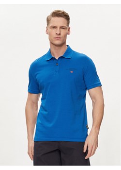 Napapijri Polo Elbas NP0A4GB4 Niebieski Regular Fit - id: 0000303746179 - marki Napapijri - 182600492 Napapijri Polo Elbas NP0A4GB4 Niebieski Regular Fit ze sklepu MODIVO w kategorii T-shirty męskie - zdjęcie 182600492
