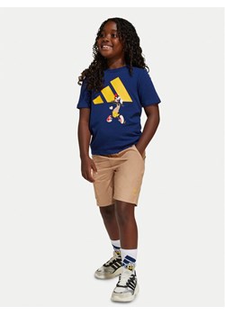 adidas Komplet t-shirt i spodenki Disney Mickey Mouse JD4548 Kolorowy Regular Fit ze sklepu MODIVO w kategorii Komplety dziewczęce - zdjęcie 182600523