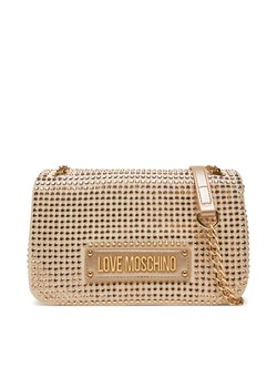 LOVE MOSCHINO Torebka JC4136PP1MLL196A Złoty ze sklepu MODIVO w kategorii Kopertówki - zdjęcie 182600543