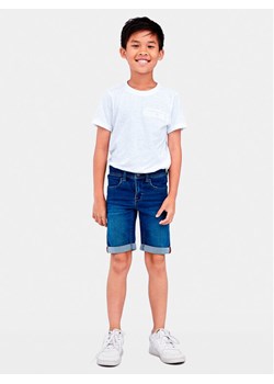 NAME IT Szorty jeansowe Sofus 13150022 Granatowy Slim Fit ze sklepu MODIVO w kategorii Spodenki chłopięce - zdjęcie 182600651