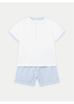 Mayoral Komplet t-shirt i spodenki 1245 Niebieski Regular Fit ze sklepu MODIVO w kategorii Komplety niemowlęce - zdjęcie 182600731