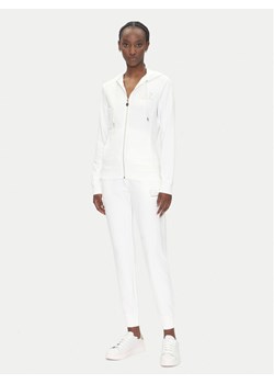 EA7 Emporio Armani Dres 8NTV51 TJ9RZ U0005 Biały Regular Fit ze sklepu MODIVO w kategorii Dresy damskie - zdjęcie 182600862