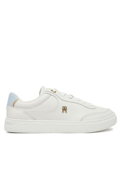 Tommy Hilfiger Sneakersy Essential Chic Court Sneaker FW0FW08322 Biały ze sklepu MODIVO w kategorii Buty sportowe damskie - zdjęcie 182600883