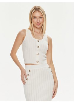 Marciano Guess Kardigan 4GGR05 5810Z Écru Slim Fit ze sklepu MODIVO w kategorii Swetry damskie - zdjęcie 182600893