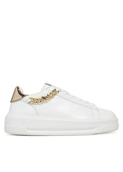 LOVE MOSCHINO Sneakersy JA15505G0MIAP10A Biały ze sklepu MODIVO w kategorii Buty sportowe damskie - zdjęcie 182600960
