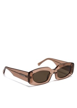 Hunter Okulary przeciwsłoneczne HT 6653S Beżowy ze sklepu MODIVO w kategorii Okulary przeciwsłoneczne damskie - zdjęcie 182600993