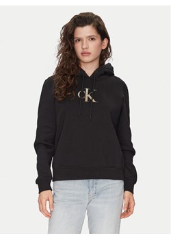 Calvin Klein Jeans Bluza Gradient J20J224721 Czarny Relaxed Fit ze sklepu MODIVO w kategorii Bluzy damskie - zdjęcie 182601031