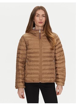 Tommy Hilfiger Kurtka przejściowa WW0WW45317 Beżowy Regular Fit ze sklepu MODIVO w kategorii Kurtki damskie - zdjęcie 182601034
